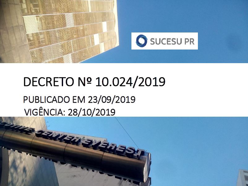 Decreto nº 10.024/2019